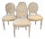 French Louis XVI Style Dining Chairs With Caned Backs -Set of 4 For Sale