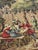 Antique French Jacquard Tapestry with Village Motif in the style of Aubusson, 1970s For Sale - Image 15 of 18