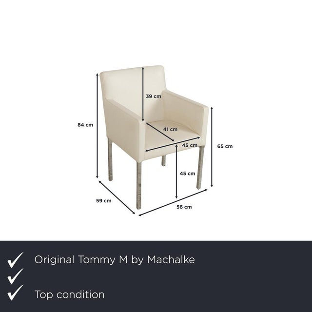 The Tommy M by Machalke chair set consists of six armchairs and is a stylish addition to modern living spaces. The chairs...