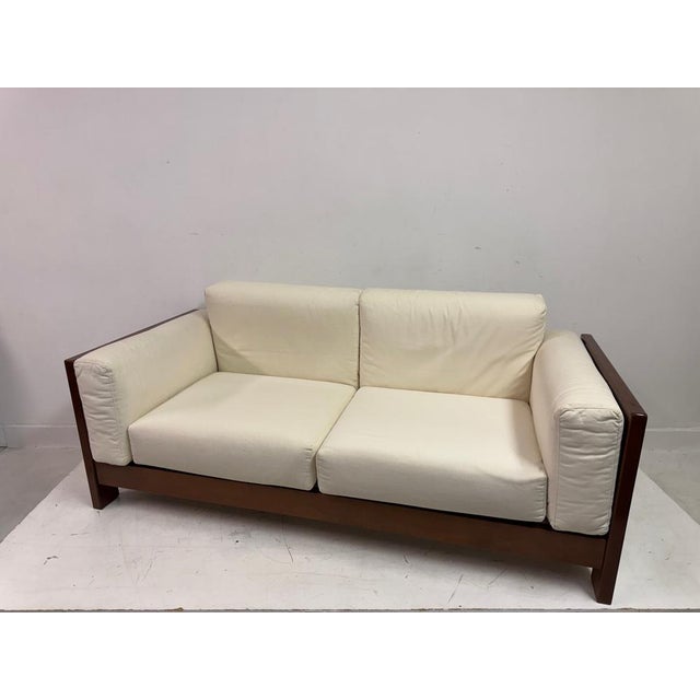 Italian Beech Timber Sofa, 1980s For Sale - Image 12 of 18