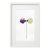 Organic Modern Original Flower Painting by Diane Grant Oil and pencil on high-quality 'Hahnemühle' Canvas Grain Fine Art...