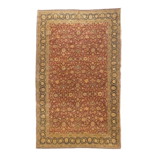 Antique Kashan Rug 6'5'' x 10'6'' For Sale