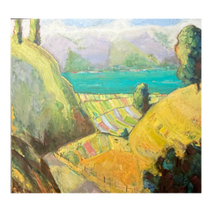 Painting Oil on Canvas California Landscape Hartman