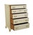 Kindel Furniture Off White Painted Country French Provincial 37" Chest of Drawers For Sale In Kansas City - Image 6 of 12