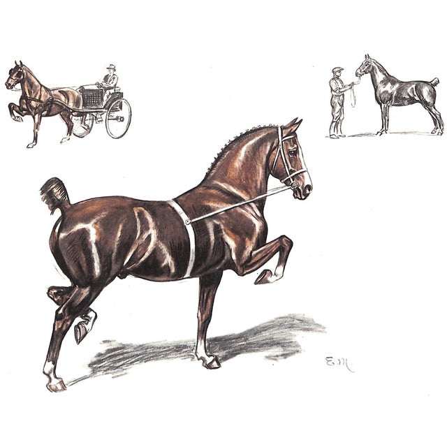 "Horses" 1946 Megargee, Edwin For Sale - Image 16 of 17