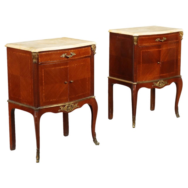 Vintage Bedside Tables, Set of 2 For Sale