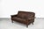 Mid-Century Scandinavian Modern 2-Seater Brown Leather Sofa 3330 by Arne Vodder for Fritz Hansen, 1960s For Sale - Image 10 of 18