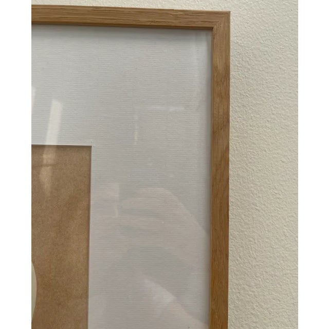 2010s Svetlana Bogatcheva Contemporary Neutral Framed Abstract Collage For Sale - Image 5 of 8