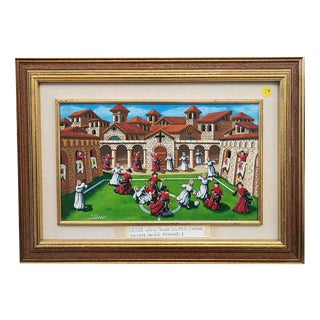 Ulysses, Oil on Panel For Sale