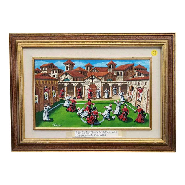 Ulysses, Oil on Panel For Sale