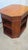 Brown 1920s Henredon Mahogany Leather Bookcase End Table Designer For Sale - Image 8 of 9