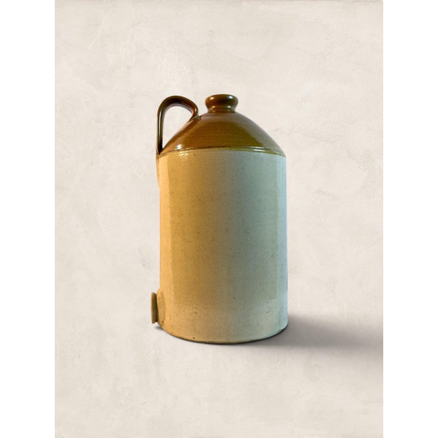 Antique English Salt Glaze Stoneware 4 Gallon Flagon For Sale In Tampa - Image 6 of 7