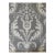 Scalamandre Primavera Print French Grey Fabric 3 Yards For Sale