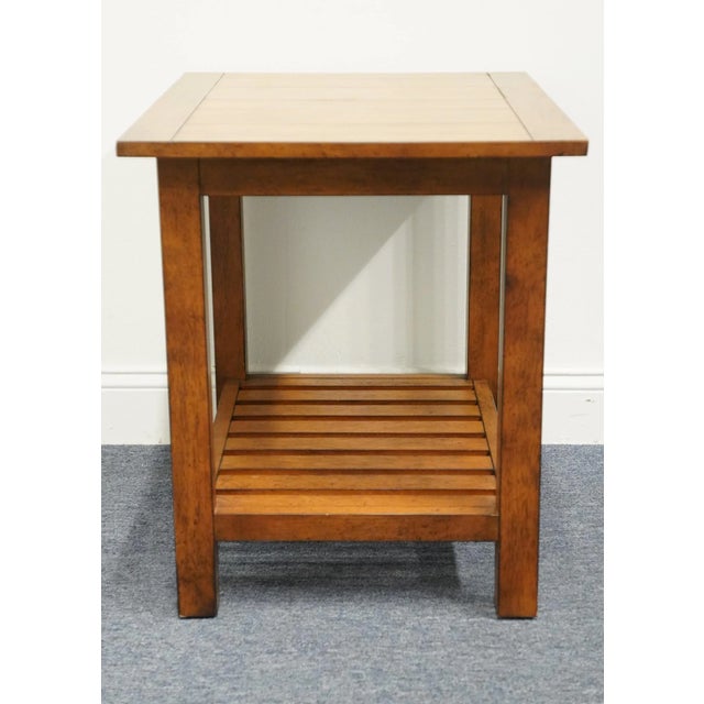 Ethan Allen Mission Shaker Style 21" Accent Cottage End Table 388533