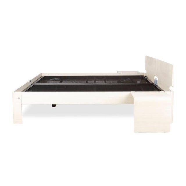 Auping Auronde Wood Double Bed For Sale - Image 13 of 15