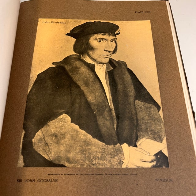 Antique Drawings of Holbein Book For Sale - Image 10 of 14