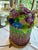 Antique Czech Bride Basket Lamp For Sale - Image 12 of 16