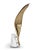 Palm Gold Aluminium Floor Lamp by Maeve For Sale - Image 4 of 10