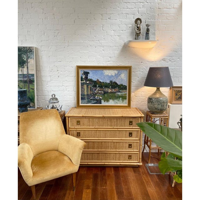 Modern M. Phidias, The Park, 1920s, Oil on Canvas, Framed For Sale - Image 3 of 18