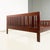 Brown Califfo Bed in Wood attributed to Ettore Sottsass for Poltronova, 1960s For Sale - Image 8 of 18