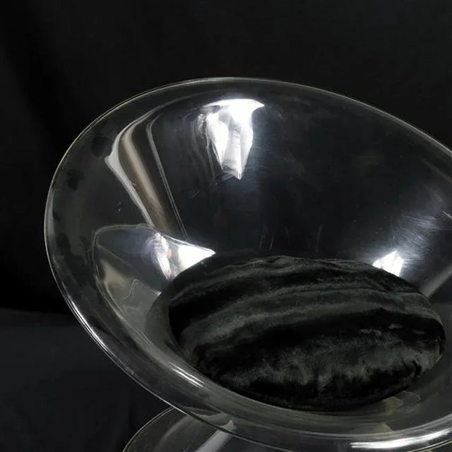 Mid-Century Modern Buttercup Lucite Lounge Chair by Erwin & Estelle Laverne For Sale - Image 3 of 7