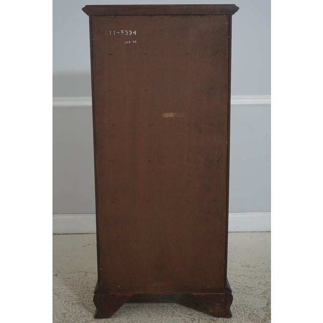 Ethan Allen Cherry 7 Drawer Lingerie Chest Semainier For Sale - Image 12 of 14