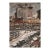 'Winter in the City' by James Carlin, Mid-Century Urban Landscape Featuring 1930s Scaffold Sky Sign, American Modern Realism For Sale
