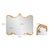Wood St. James Gold Gilded Mirror For Sale - Image 7 of 10
