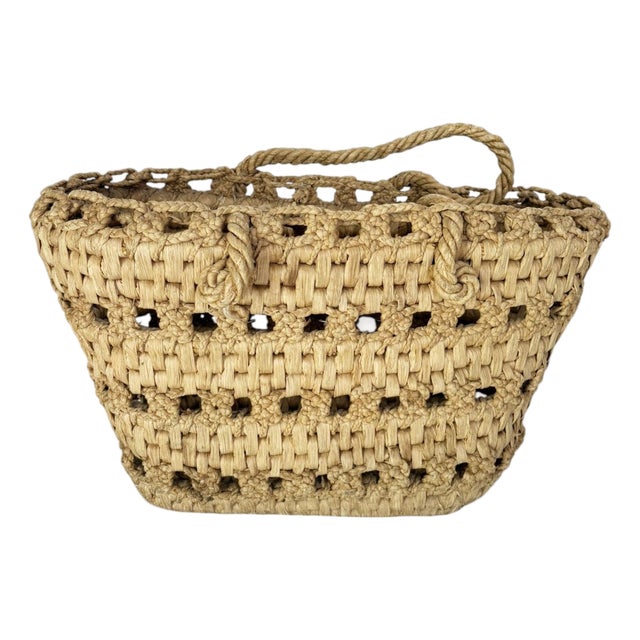 Rope Basket, Saint-Tropez, France, 1970 For Sale