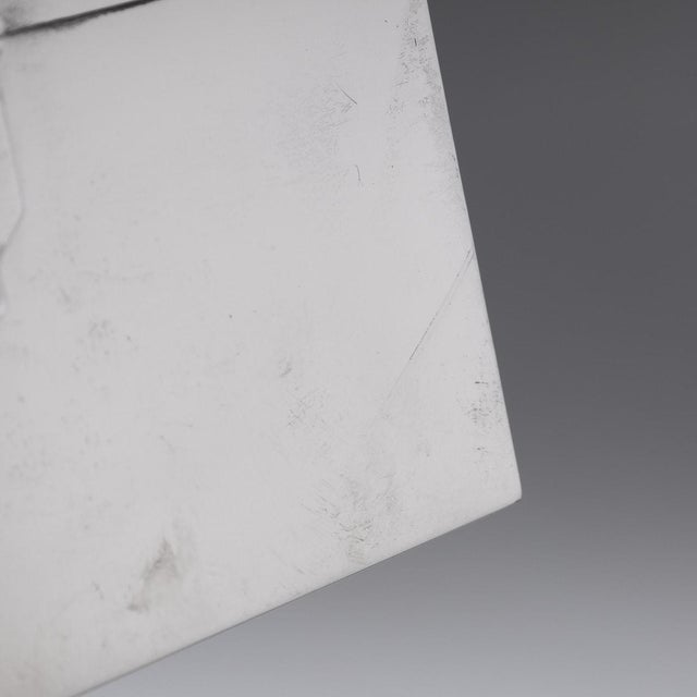 20th Century Art Deco Silver Cigar Boxes from Asprey & Co, 1936, Set of 2 For Sale - Image 13 of 15