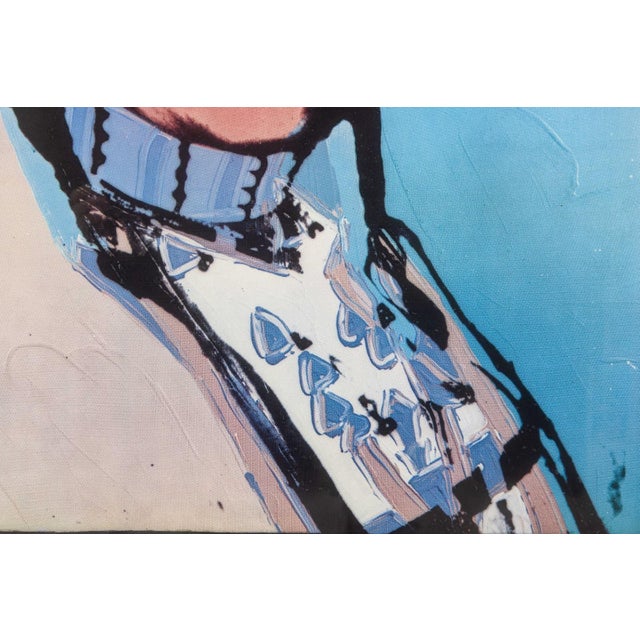 Red Andy Warhol the American Indian Series 1976 Signed Exhibition Poster Ace Gallery For Sale - Image 8 of 9