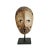 Wood Mid 20th Century Lega Mask on Stand For Sale - Image 7 of 7