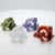 Luxury at its finest, high-end glass dragons with brown, violet, clear and green glass by Daum, France. The dragons are...
