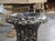 Pair of Decorative Faux Portoro Marble Wooden Campana Vases From Italy For Sale - Image 17 of 18