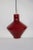 Mid-Century Modern Italian Red Murano Glass Pendant Lamp, 1950s For Sale - Image 3 of 13