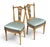 Mid 20th Century Mid 20th Century French Louis XVI Floral Carved Side Chairs - A Pair For Sale - Image 5 of 8