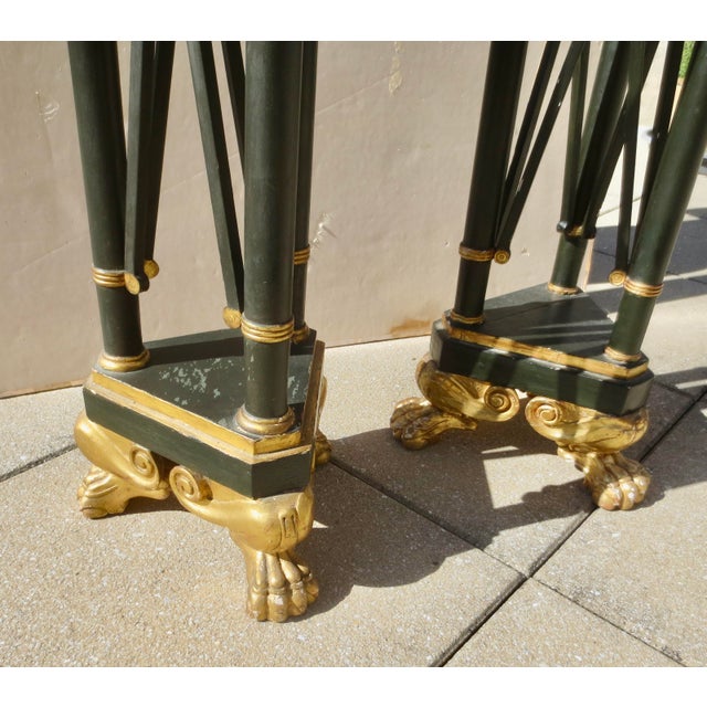 Pair of Directoire Style Pedistals -- A Pair of 2 For Sale - Image 9 of 16