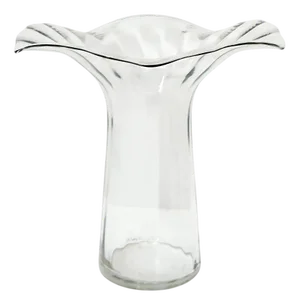 Clear Glass Vase from Peill & Putzler, 1970