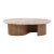 Onda Sculptural Marble Coffee Table For Sale