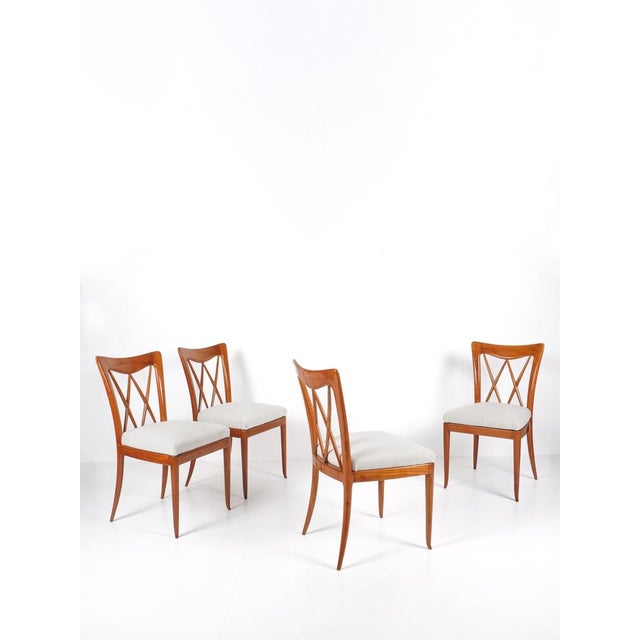 Vintage Chairs by Paolo Buffa, 1940s, Set of 4 For Sale - Image 10 of 10