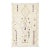 Boho Tribal Symbol Hand-Knotted Wool Rug | 7'11" X 5'4" | One of a Kind For Sale