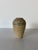 A charming vintage studio pottery vase. Handcrafted in ceramic with an organic tapered form and an incised artist...