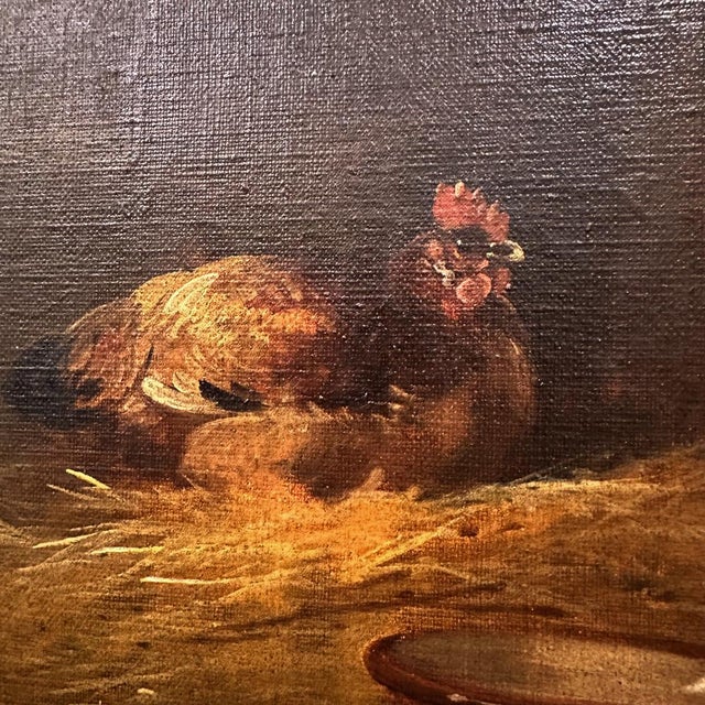 19th Century Framed Oil Painting on Canvas by Paul Henry Schouten (1864-1922) For Sale - Image 17 of 18