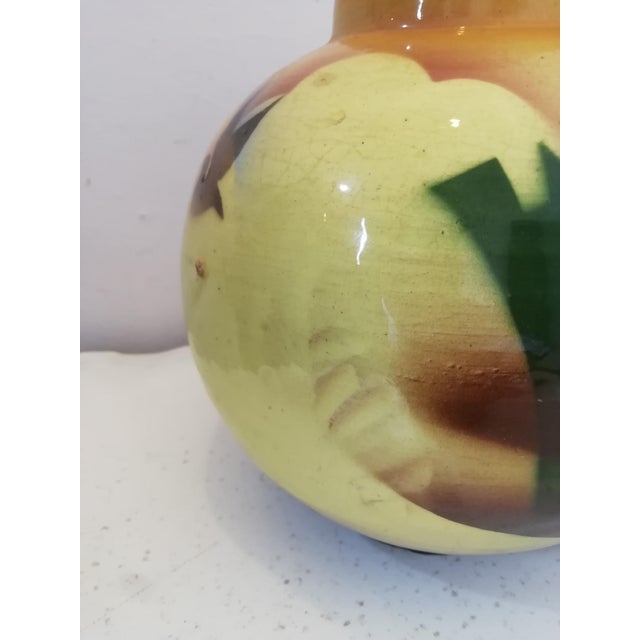Futurist Airbrushed Vase from Civita Castellena, Italy, 1930s For Sale - Image 6 of 13