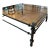 1980s Brutalist Cast Aluminum Coffee Table in the Manner of Diego Giacometti For Sale
