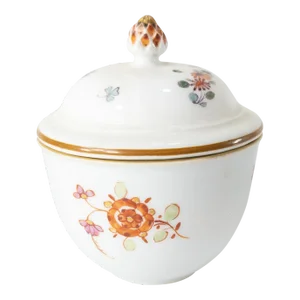 18th Century Meissen Kakiemon Style Covered Condiment Dish Bowl