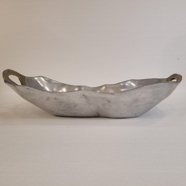Brutalist Fountain in Brass and Aluminum by David Marshall, Spain, 1980s For Sale - Image 9 of 18
