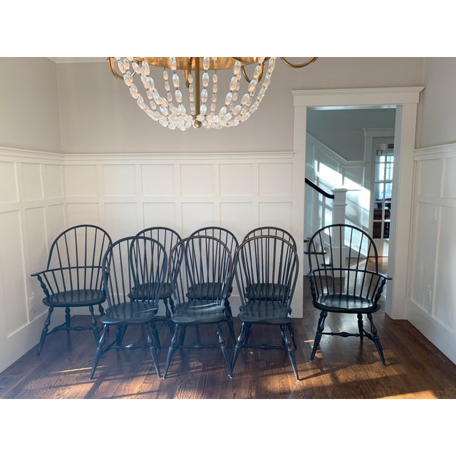 Warren Chair Works Dining And Hostess Chairs 8 Pieces Chairish