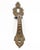 Victorian Antique Victorian Brass Music Cabinet Finger Pull For Sale - Image 3 of 5
