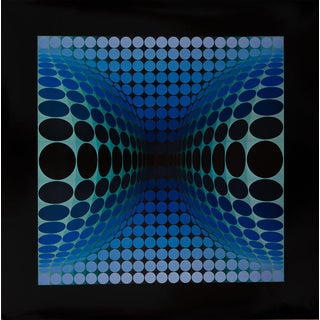 Victor Vasarely, OND II, Etching For Sale